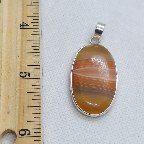 Pendant Banded‎ Agate - Picture 4 of 4